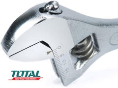 Mỏ lết TOTAL THT101063 đủ size Cờ lê thép Cr-V siêu cứng chống rỉ