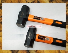 Búa tạ lục giác 2 đầu KAPUSI Nhật Bản cỡ 0.9-1.4-1.8kg, thép cao cấp, tay cao su, Bh 12 tháng diy-vietnam