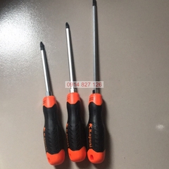 Tua vít đảo đầu  KAPUSI Nhật Bản dài 100-150-200mm, phi 6, thép cr-v, cán cao su, Bh 12 thángdiy-vietnam
