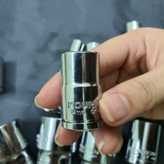 Khẩu ngắn đầu 1/2 inch Nhật Bản Kouritsu thép CRV