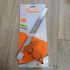 Thước ke góc đa năng có livo thuỷ KAPUSI Japan K-2592, chiều dài 300mm, Bh 12 tháng diy-vietnam