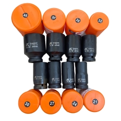 Bộ khẩu đen KAPUSI hệ 3/4 inch (193mm) thép đen CR-Mo cỡ từ 21-46mm