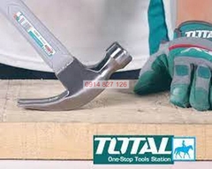 Búa đóng nhổ đinh TOTAL 220g 450g búa cầm tay mini chất liệu thép cr-v siêu cứng