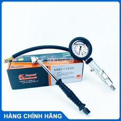 Bơm lốp cao cấp khí nén KAPUSI K-1091 3 chức năng, đồng hồ đo áp suất, đầu bơm 2 đầu tiện lợi