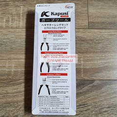 Bộ 3 Kìm điện, Kìm Cắt, Kìm nhọn hãng Kapusi K-8034, K-8041, K-8038 cao cấp cỡ 8 inch
