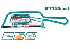 Khung cưa sắt mini TOTAL THMHF1501 chất liệu cao cấp cứng cáp tốt, lưỡi cưa 24 TPI