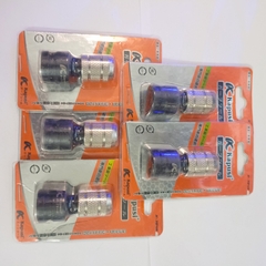 Đầu Chuyển Mở Ốc Sang Bắt Vít Kapusi K-7846 làm từ chất liệu thép CR-V, có đầu bi giữ chống trượt