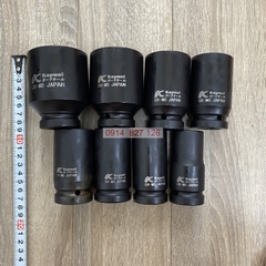 Bộ khẩu đen KAPUSI hệ 3/4 inch (193mm) thép đen CR-Mo cỡ từ 21-46mm