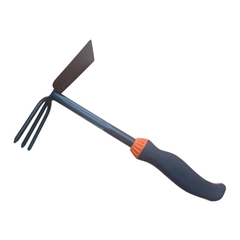Cuốc Cào Đất Mini Kapusi K-8633 (Cuốc + Cào 3 Răng), K-8634 (Cào 5 Răng), Thép Cao Cấp, Gọn Nhẹ, Bh 12 tháng
