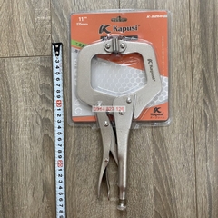 Kìm bấm chết chữ C 11 inch KAPUSI K-8266, hợp kim cứng mạ Niken, tay cầm chắc chắn