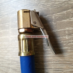 Dây bơm lốp xe ô tô, xe máy... dạng đầu kẹp cao cấp, cực bền, Bảo hành 12 tháng
