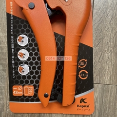 Kéo cắt ống nhựa cao cấp Kapusi K-0231 cỡ 42mm hợp kim thép siêu bền