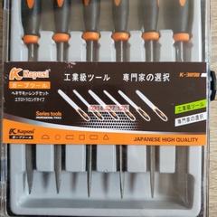 Bộ dũa 6 cái hãng KAPUSI Japan K-3898, dài 140mm, chất liệu hợp kim cao cấp, Bh 12 tháng diy-vietnam