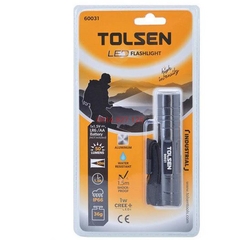 Đèn pin cán nhôm ( công nghiệp ) 1W Tolsen 60031