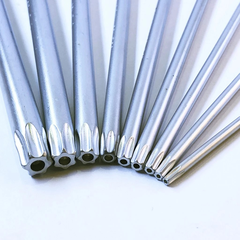 Bộ Lục Giác Hoa Thị 9 Cây Có Lỗ KOURITSU T04306 Thép CRV Cao Cấp T10 Đến T50, Bảo Hành 12 Tháng