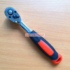 Cần Siết Tự Động KOURITSU 1/2 Inch Cán Cao Su - Tay Vặn Lắc Nhanh Đảo Chiều Cho Đầu Khẩu 1/2 Cho Thợ Sửa Xe