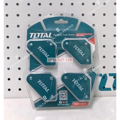 Bộ ke góc hàn nam châm 3 góc Total TAMWH4001 4 nam châm mini 45 độ, 90 độ, 135 độ, Bh 6 tháng diy-vietnam