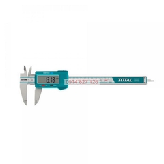 Thước kẹp điện tử TOTAL TMT331501 thân nhựa, phạm vi đo 0-150mm, pin 3A, thân nhựa Polyamide 66