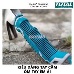 Búa nhổ đinh mini TOTAL THTM7386D trọng lượng 226g(8oz) chất liệu thép hợp kim cr-v