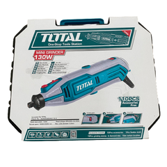 Máy mài khuôn mini 130W TOTAL TG513326, kích thước đầu kẹp 3.2mm đầy đủ linh kiện