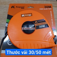 Thước dây cuộn cao cấp KAPUSI dài 20-30-50 mét (K-0391, K-0392, K-0393), chất liệu cao cấp