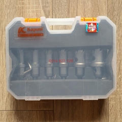 Bộ 6 mũi khoét sắt, Inox Kapusi bao gồm 16 -18 - 20 - 22 - 25 - 30  K-3692