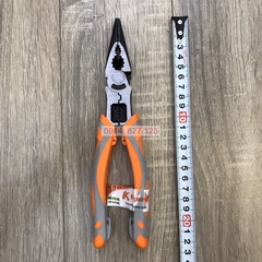 Kìm nhọn đa năng 9inch 225mm KAPUSI K-8072, thép CR-V độ cứng cao lưỡi kìm sắc bén