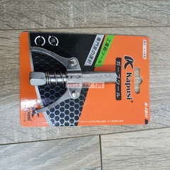 Đầu bơm mỡ 2 kẹp 6 răng  K-1011 KAPUSI, thép rắn chắc độ cứng cao
