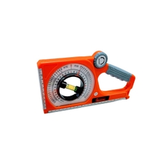 Thước Thủy Đo Góc Nghiêng Kapusi K-2808 nhựa ABS, ống thủy (livo), núm xoay điều chỉnh độ