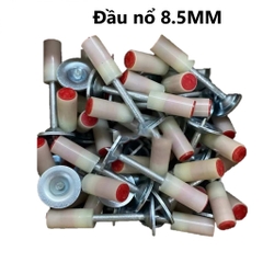 Hộp 100 Đinh Bắn Ty Thẳng Kapusi 8.5mm, Chiều Dài 3.2cm Hoặc 4.2cm – Bắn Xuyên Thép, Bê Tông, Tường Gạch,...