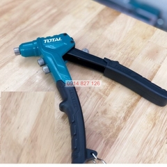Kìm rút đinh tán Total THT32081 8inch(20cm) rive 2.4mm, 3.2mm, 4.0mm, 4.8mm trợ lực