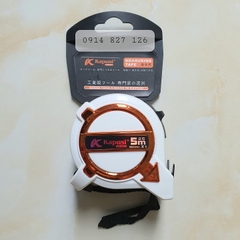 Thước cuộn thép Kapusi K-7056, K-2724 chiều dài 5m có lỗ ban phong thủy