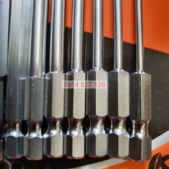 Bộ đầu bắn ốc lục giác trắng KAPUSI Nhật Bản 1.5-8mm