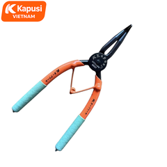 Kìm Mở Phe Xám 7 Inch KAPUSI Cao Cấp - Đủ 4 Mẫu Thẳng Cong Ra Vào K-8360 K-8361 K-8362 K-8363 Thép C45, BH 12 tháng