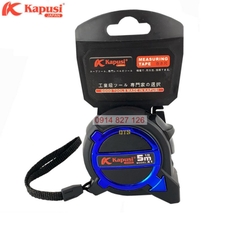 Thước rút hệ mét KAPUSI chống va đập, nền trắng, chống xước 3-5-7.5m (K-2663, K-2664, K-2665, K-2666)