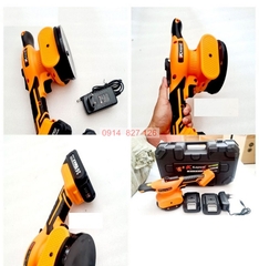 Máy lát gạch 16V Kapusi K-6991, dùng pin đầu hút cao su siêu bền