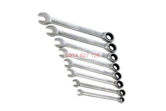 Bộ cờ lê vòng miệng tự động có 8 chi tiết cỡ từ 8-19mm TOTAL THT102RK086