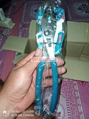 Kìm 2 lỗ TOTAL THT118082-THT118102, cỡ 8-10 inch