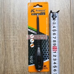 Bút thử điện cao cấp hãng Kapusi K-9086 đã kiểm định chất lượng, đầu dẹt, thân bọc cao su cách điện