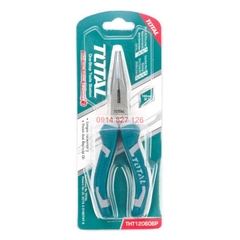 Kìm cắt mỏ nhọn dài TOTAL THT120606P 6inch kềm mỏ dài thép Cr-V siêu cứng chống rỉ sét