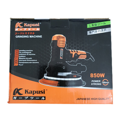 Máy chà nhám K-00096 KAPUSI, 850W vận hành bền bỉ, liên tục, khỏe, có túi hút bụi