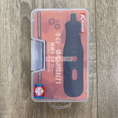 Bộ tua vít pin KAPUSI K-6222 20 đầu vít thay thế, pin sạc cao cấp cổng type C