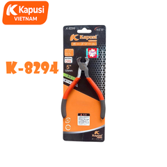 Kìm Càng Cua 5 Inch Kapusi K-8294 – Thép Cứng Không Gỉ, Nhổ Đinh Mạnh, Tay Bọc Nhựa Chống Trượt, Bh 12 tháng