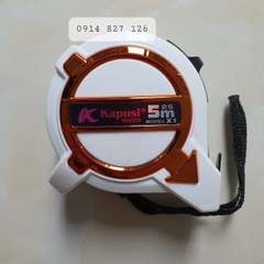 Thước cuộn thép Kapusi K-7056, K-2724 chiều dài 5m có lỗ ban phong thủy