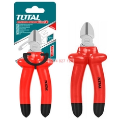 Kìm cắt cách điện 1000V TOTAL THTIP261 6inch kềm cắt cách điện thép C-rV siêu bền cứng