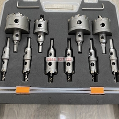 Bộ 10 mũi khoét đa năng KAPUSI Japan K-3696, cỡ từ 16-53mm thép hợp kim cao cấp