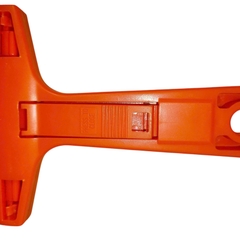 Sủi tay mini  KAPUSI K-3971 cán nhựa ABS với nút trượt phẳng, tặng kèm hộp 10 lưỡi dao