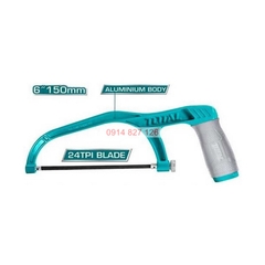 Khung cưa sắt TOTAL THMHF1503 chất liệu cứng cáp, lưỡi cưa 24 TPI với độ sắc bén cao chịu lực