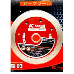 Đá cắt gạch 1 tấc K-8861, K-8860 KAPUSI, Lưỡi răng thưa và răng liền siêu sắc thép không gỉ