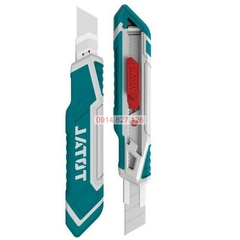 Dao rọc giấy cao cấp TOTAL THT511816 kèm theo 1 lưỡi dao chất liệu SK5 cắt giấy, rọc băng keo